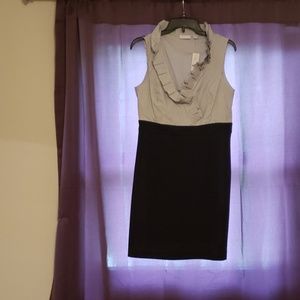 Black and white dress